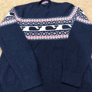 Vineyard Vines Alpaca Whale Sweater Medium